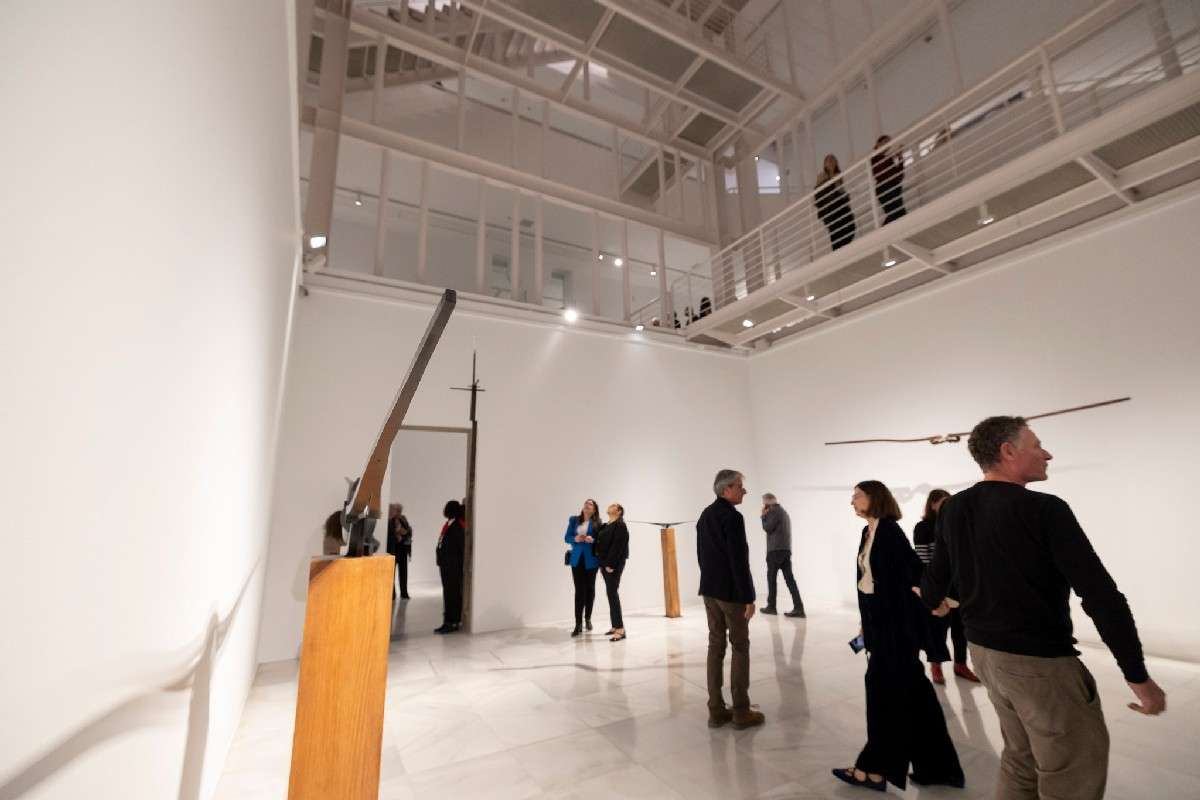 Inauguración de la exposición `Martín Chirino. Crónica del siglo´ .