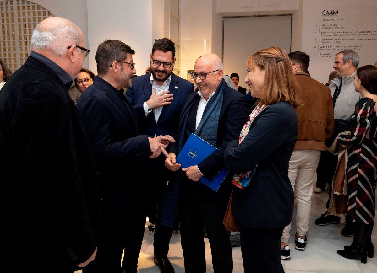 Inauguración de la exposición `Martín Chirino. Crónica del siglo´ .